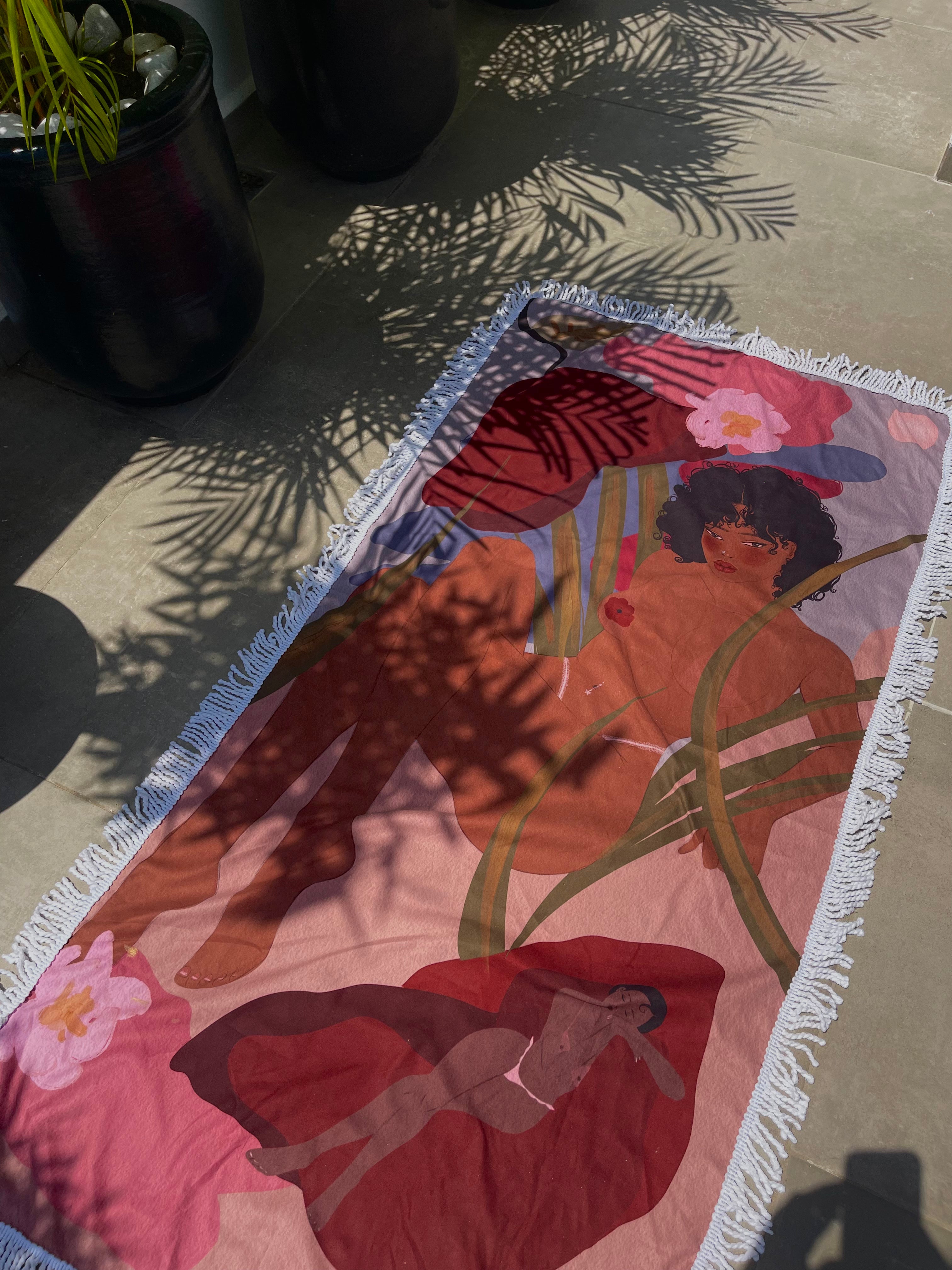 THE MUSE - Beach Towel