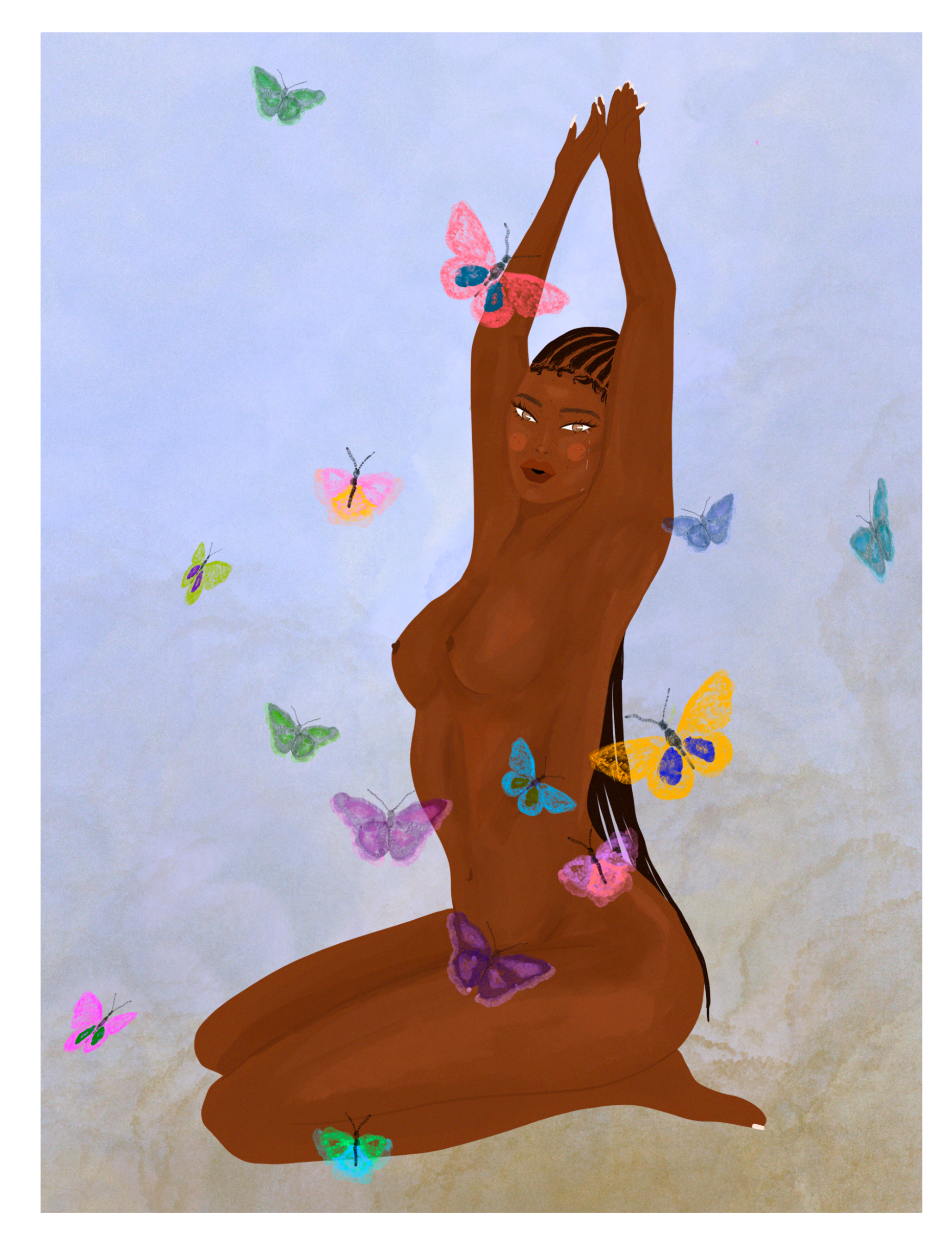 I still get butterflies - ART PRINT
